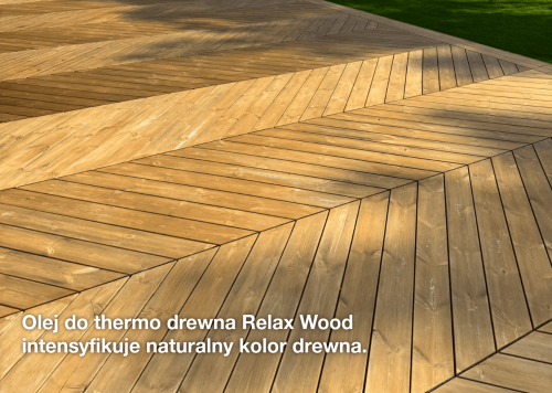 Olej do thermo drewna JASNY RelaxWood